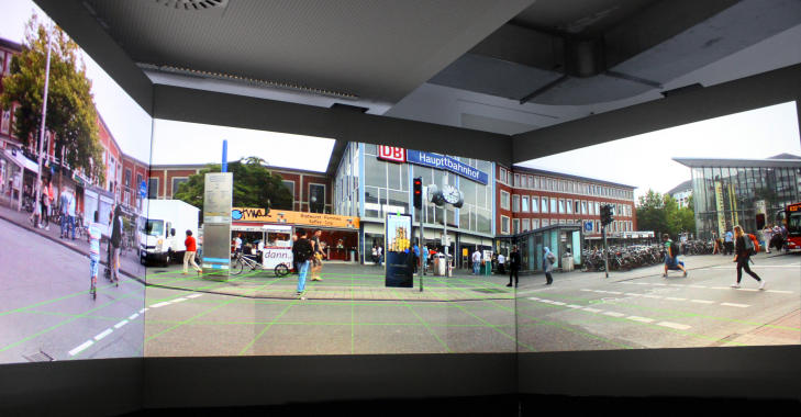 IVE (Immersive video environment), Picture: University of Münster