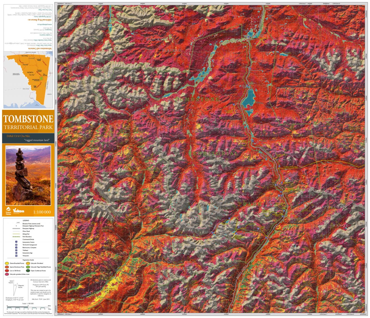 Strel Alexandra Tombstone Territorial Park Map 1280x1100 