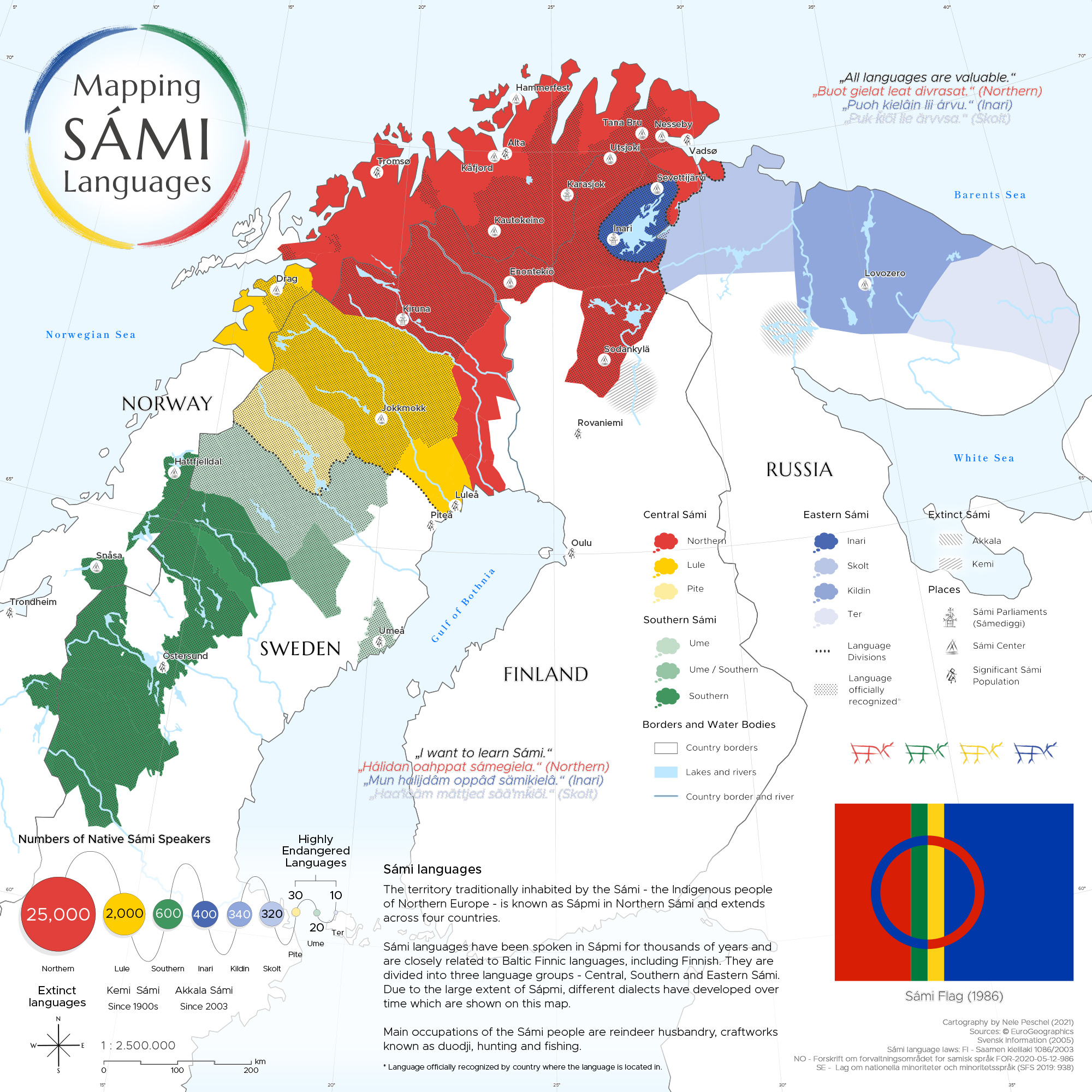 sami people map